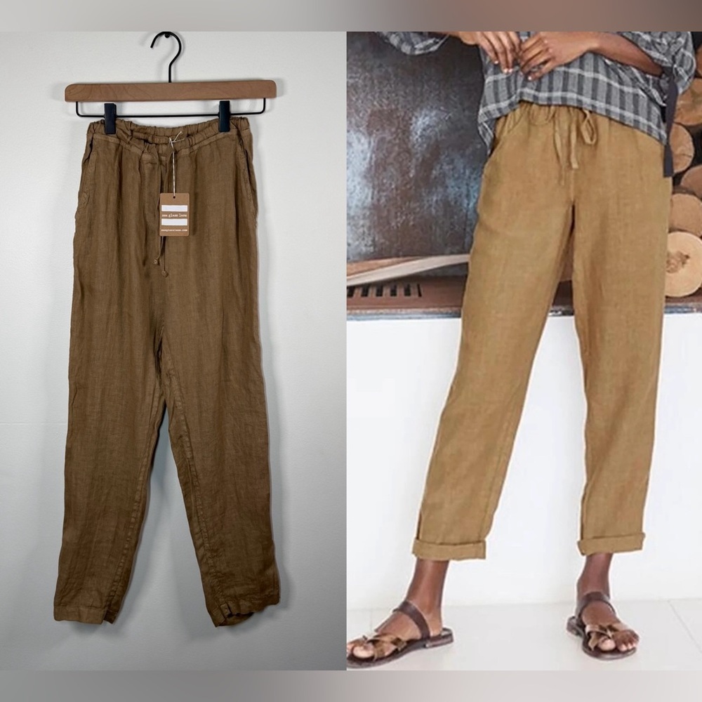 CP Shades Hampton Stucco Linen Pants XS‎